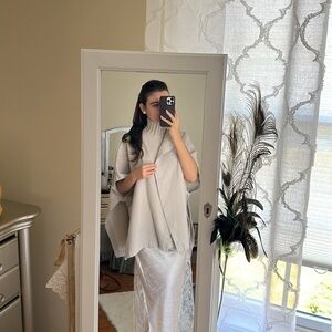 Theory Wool Poncho/ Sweater/ Throw/ Shrug